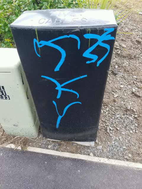 Graffiti, a report photo