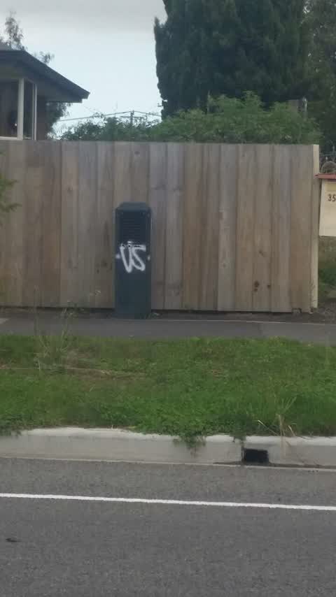 Graffiti, a report photo