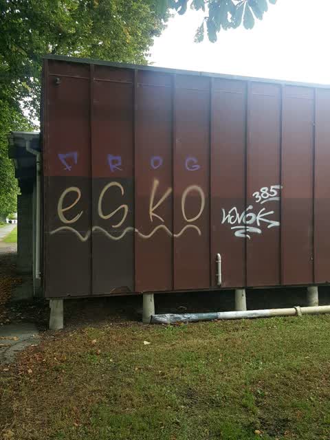 Graffiti, a report photo