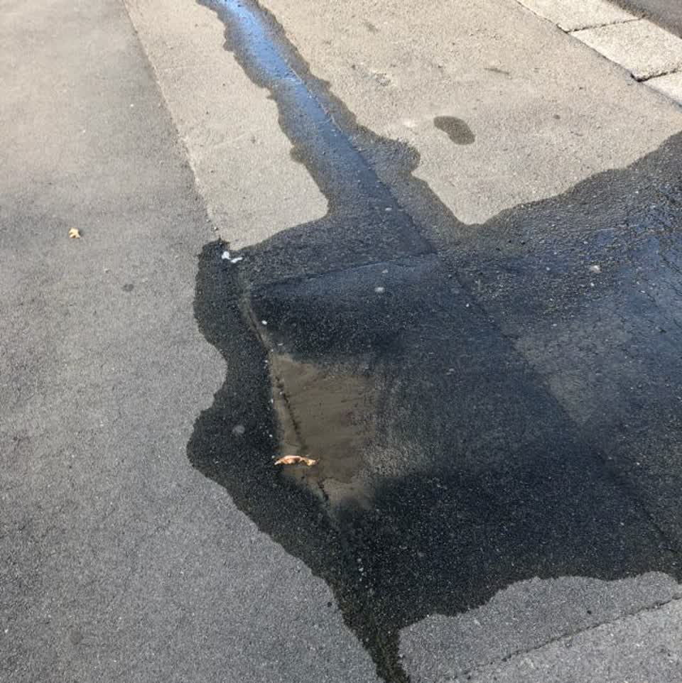 The photograph attached to this water supply report