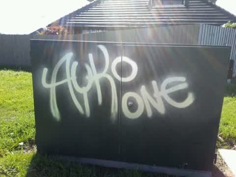 Graffiti, a report photo