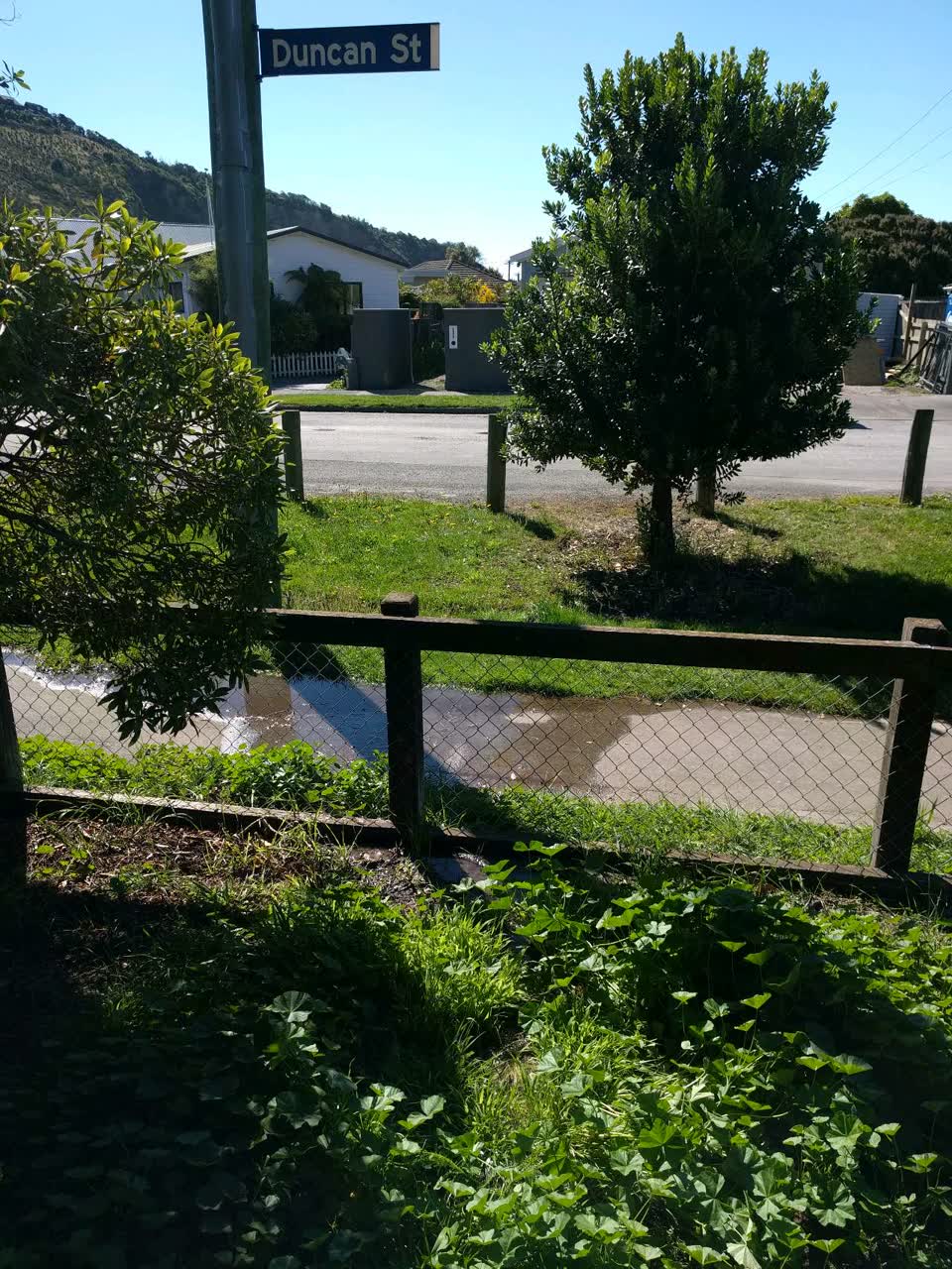 The photograph attached to this wastewater/stormwater report