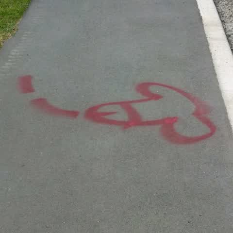 Graffiti, a report photo