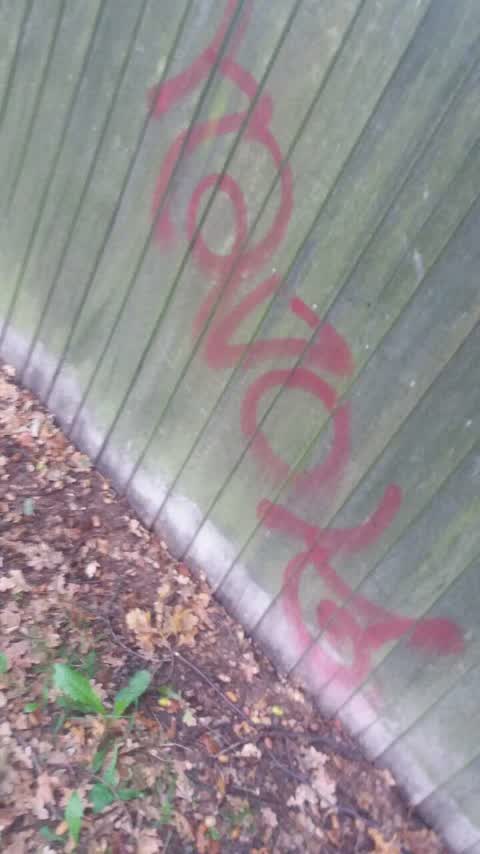Graffiti, a report photo