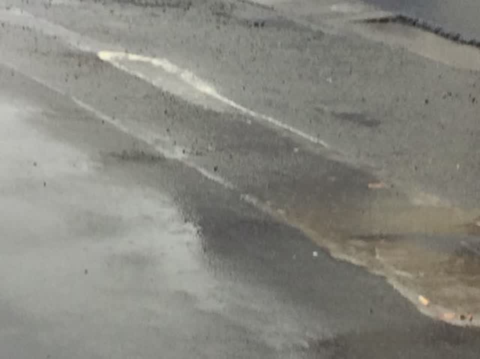 The photograph attached to this wastewater/stormwater report