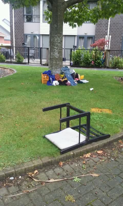 Rubbish/Recycling — a report photo