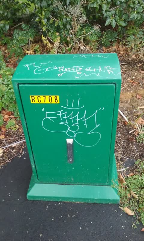 Graffiti, a report photo