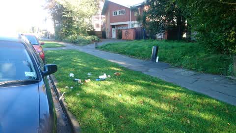 Rubbish/Recycling, a report photo