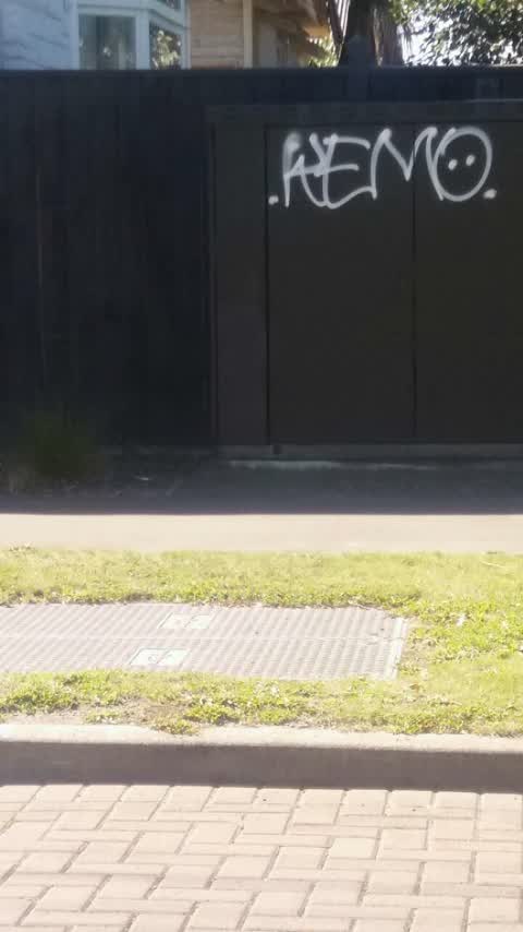 Graffiti, a report photo