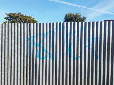 Graffiti, a report photo