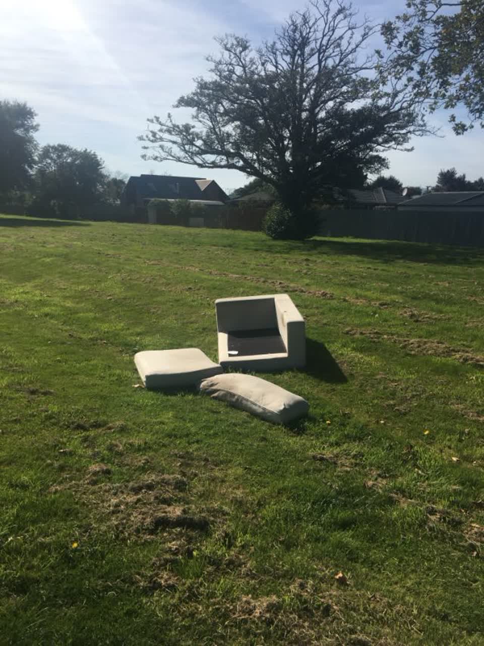 The photograph attached to this parks report