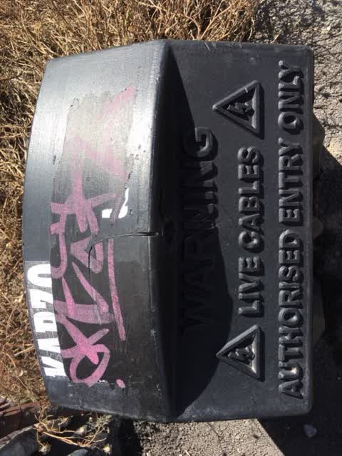Graffiti, a report photo