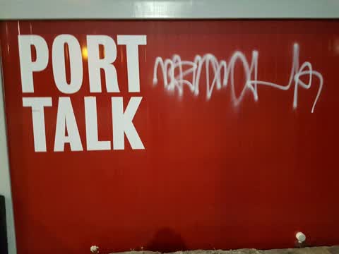 Graffiti, a report photo