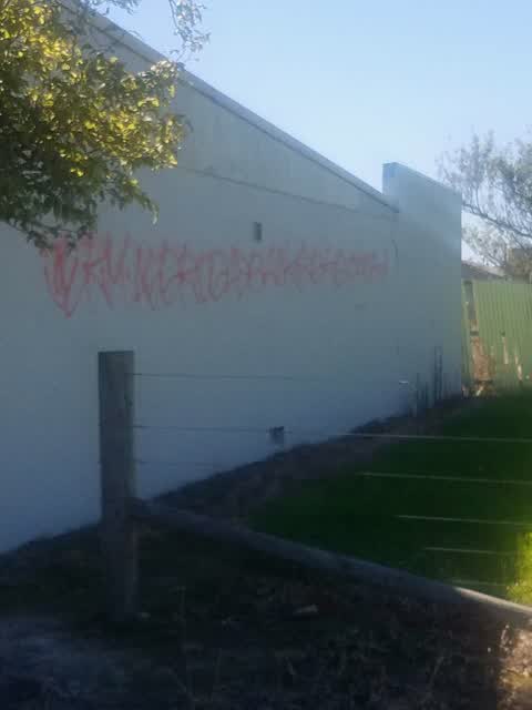 Graffiti, a report photo