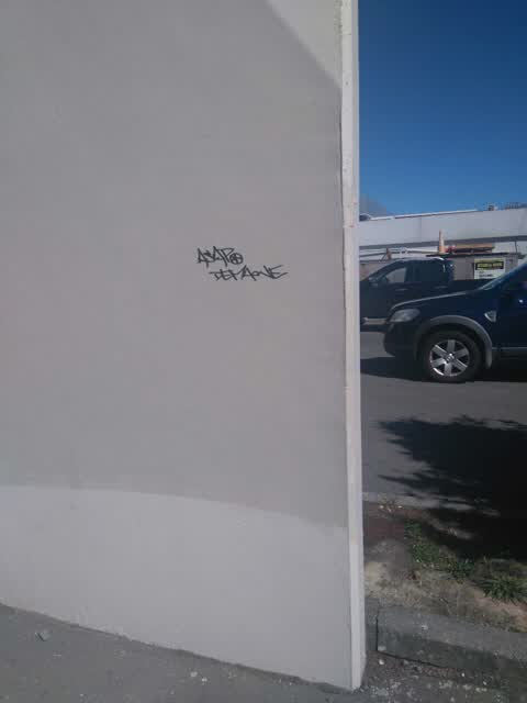 Graffiti, a report photo