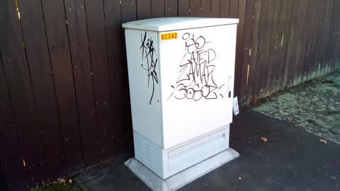 Graffiti, a report photo