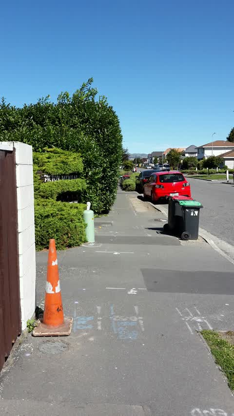 Roading/Streets, a report photo