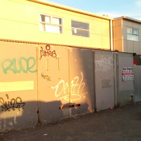 Graffiti, a report photo