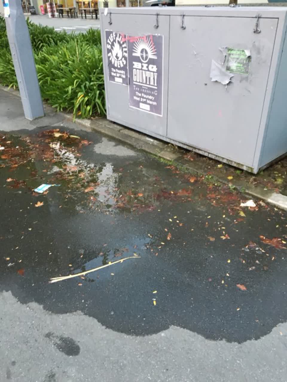 The photograph attached to this water supply report
