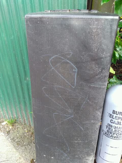 Graffiti, a report photo