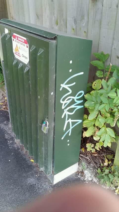 Graffiti, a report photo