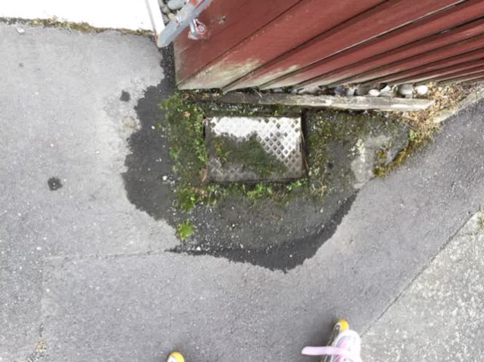 The photograph attached to this water supply report