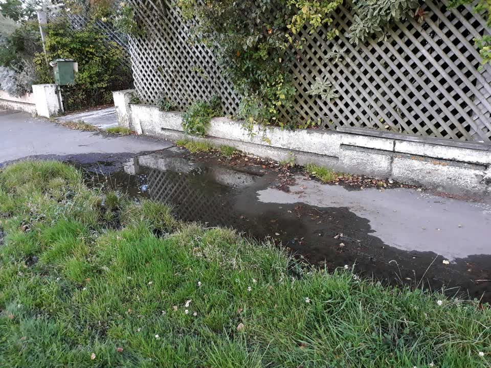 The photograph attached to this water supply report