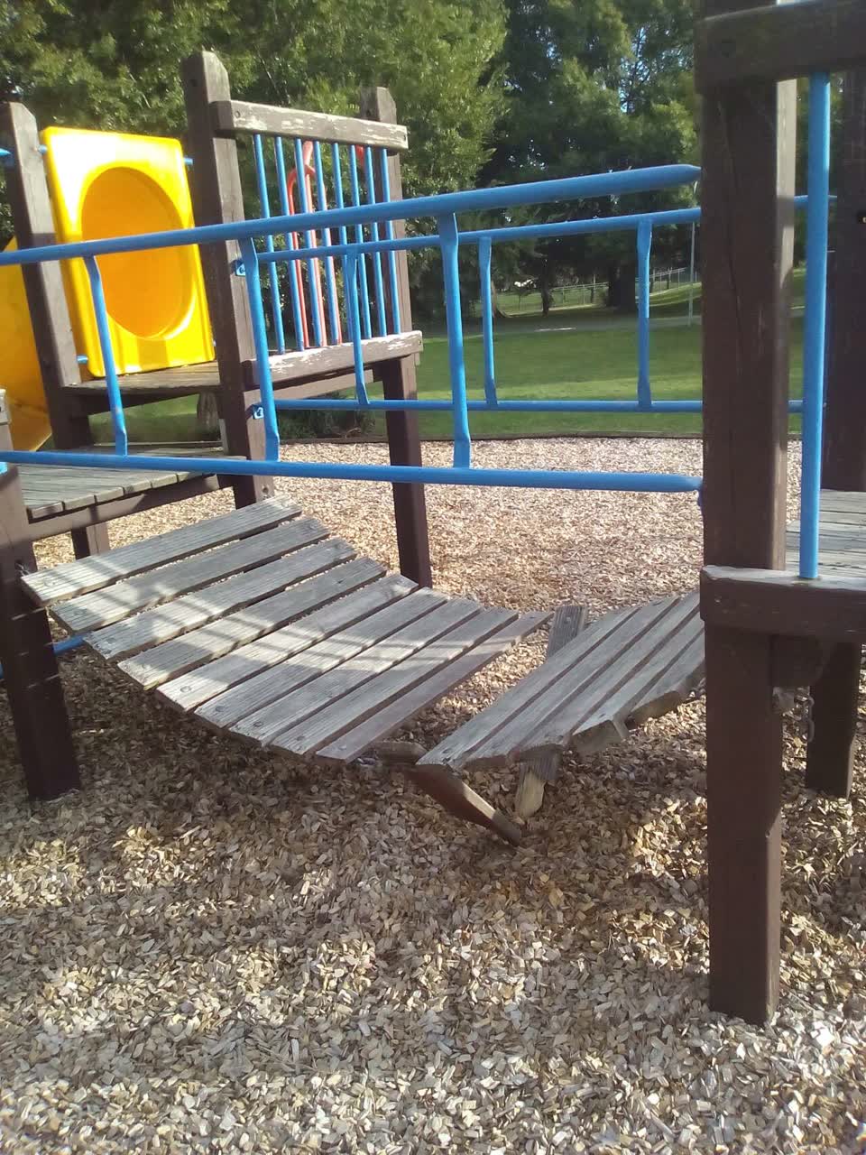 The photograph attached to this parks report