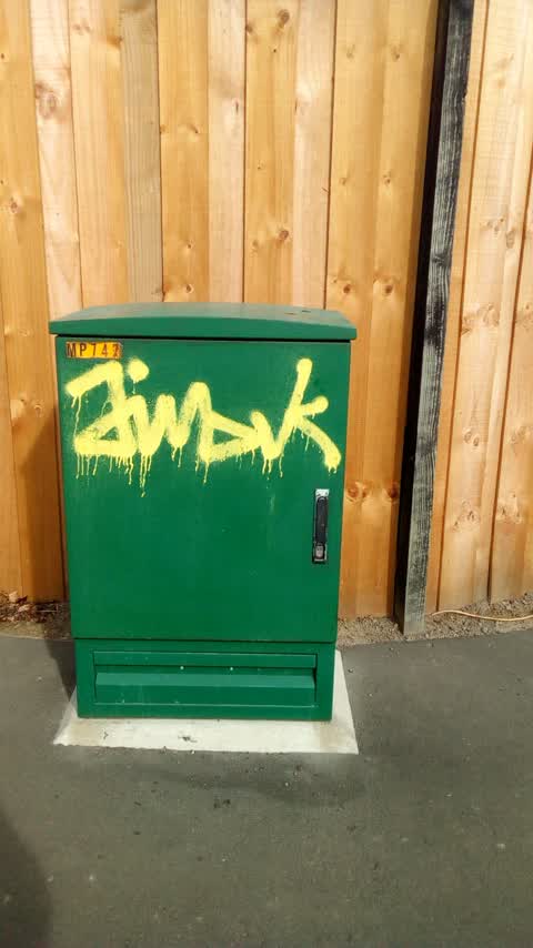 Graffiti, a report photo