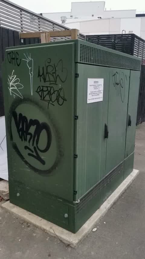 Graffiti, a report photo