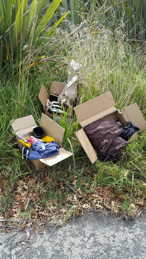 Rubbish/Recycling — a report photo