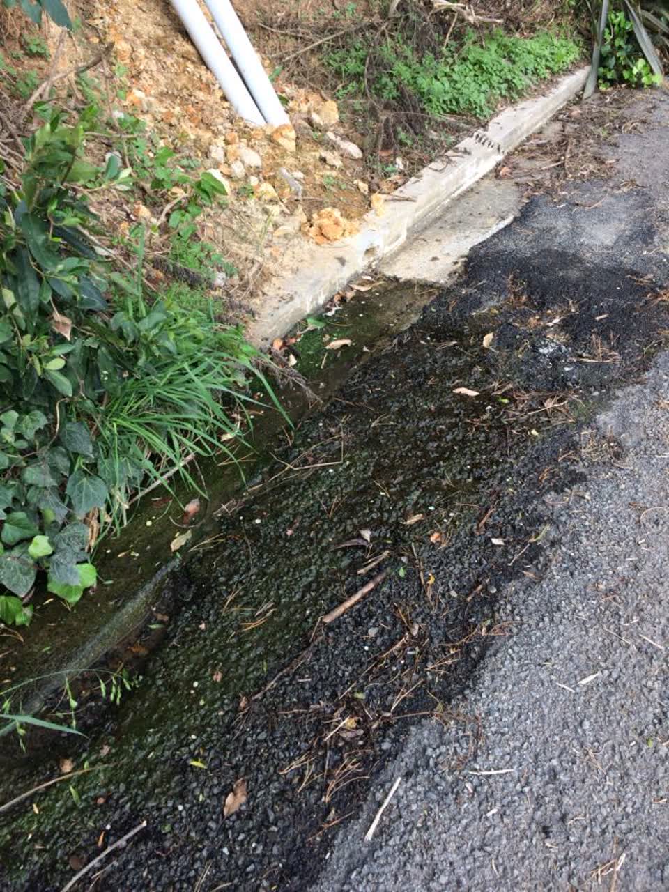 The photograph attached to this water supply report