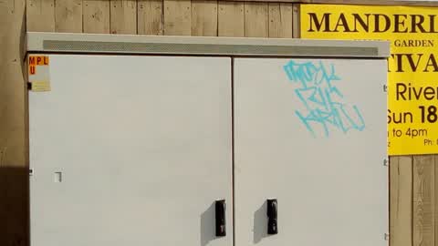 Graffiti, a report photo