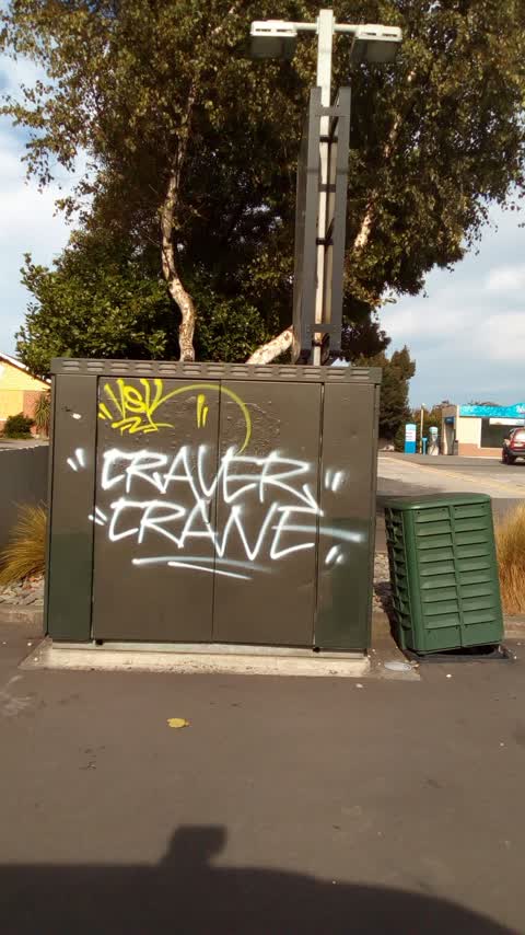 Graffiti, a report photo