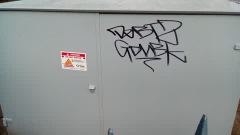 Graffiti, a report photo