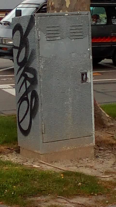 Graffiti, a report photo