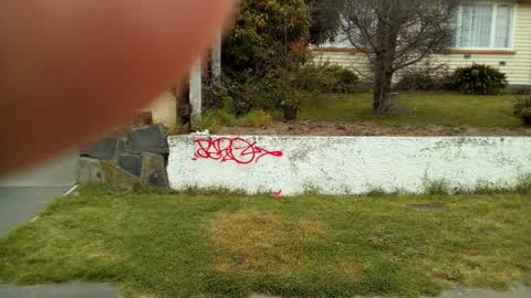 Graffiti, a report photo
