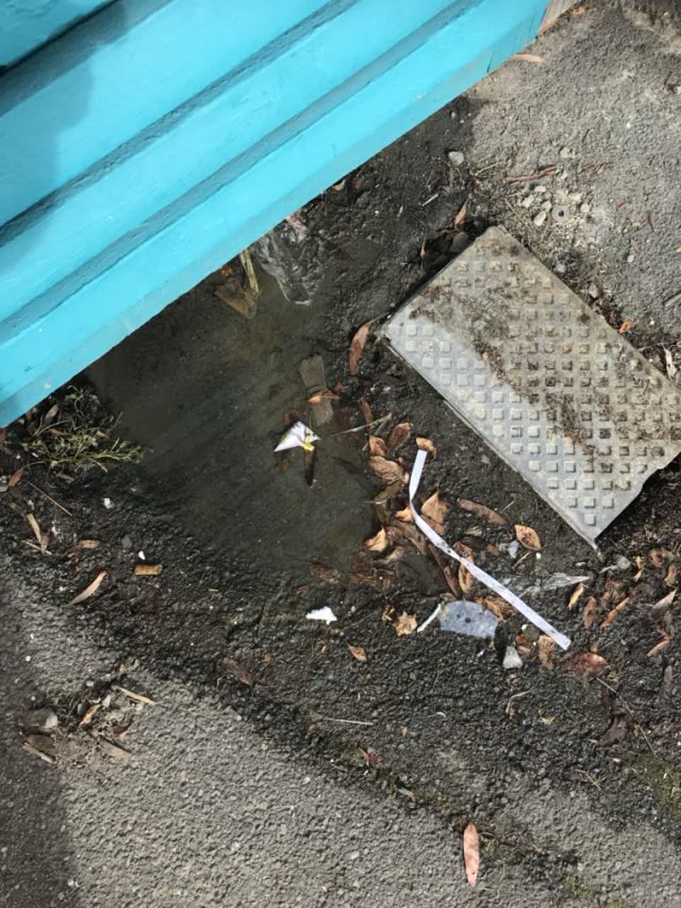 The photograph attached to this water supply report