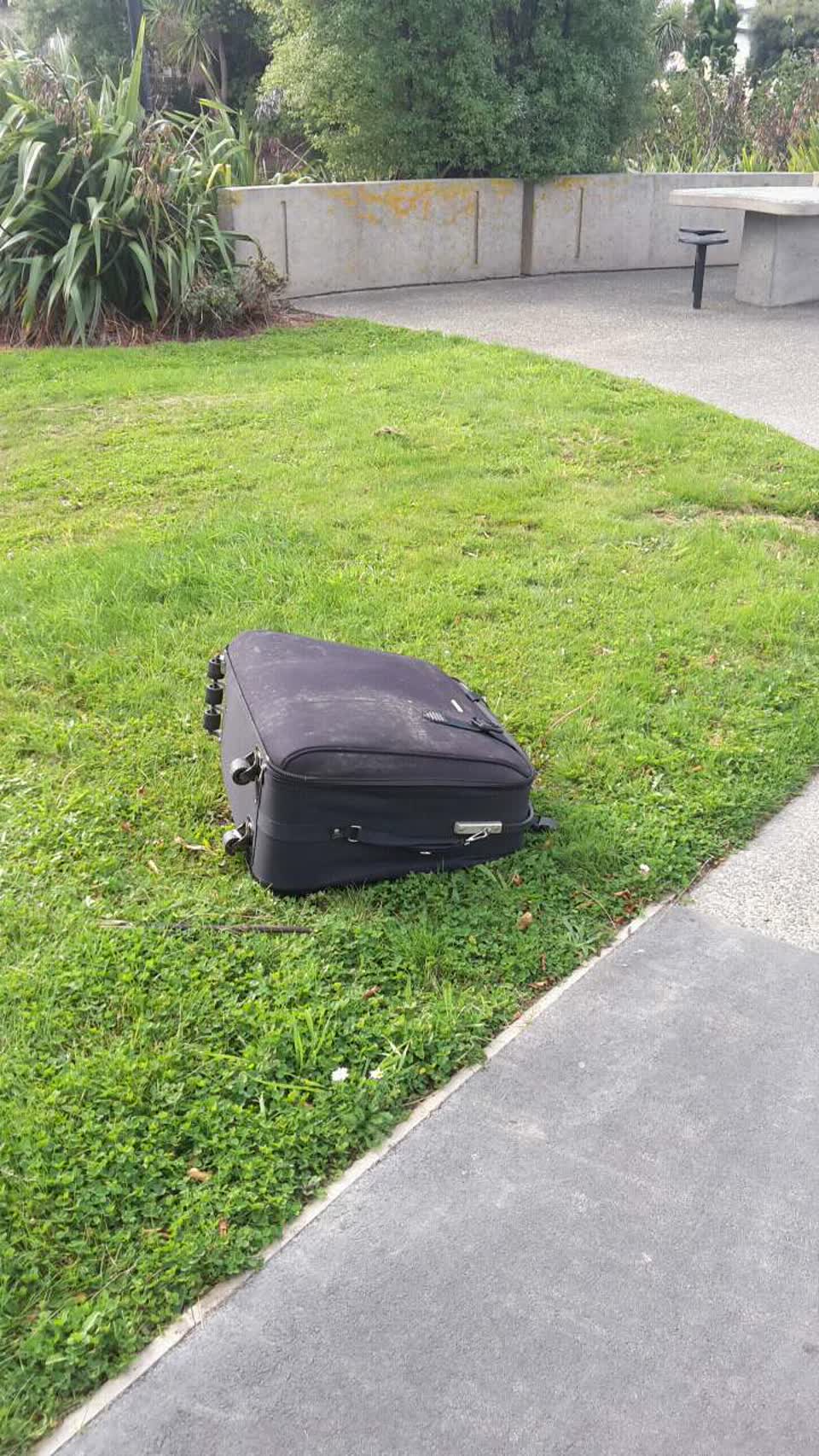 The photograph attached to this parks report