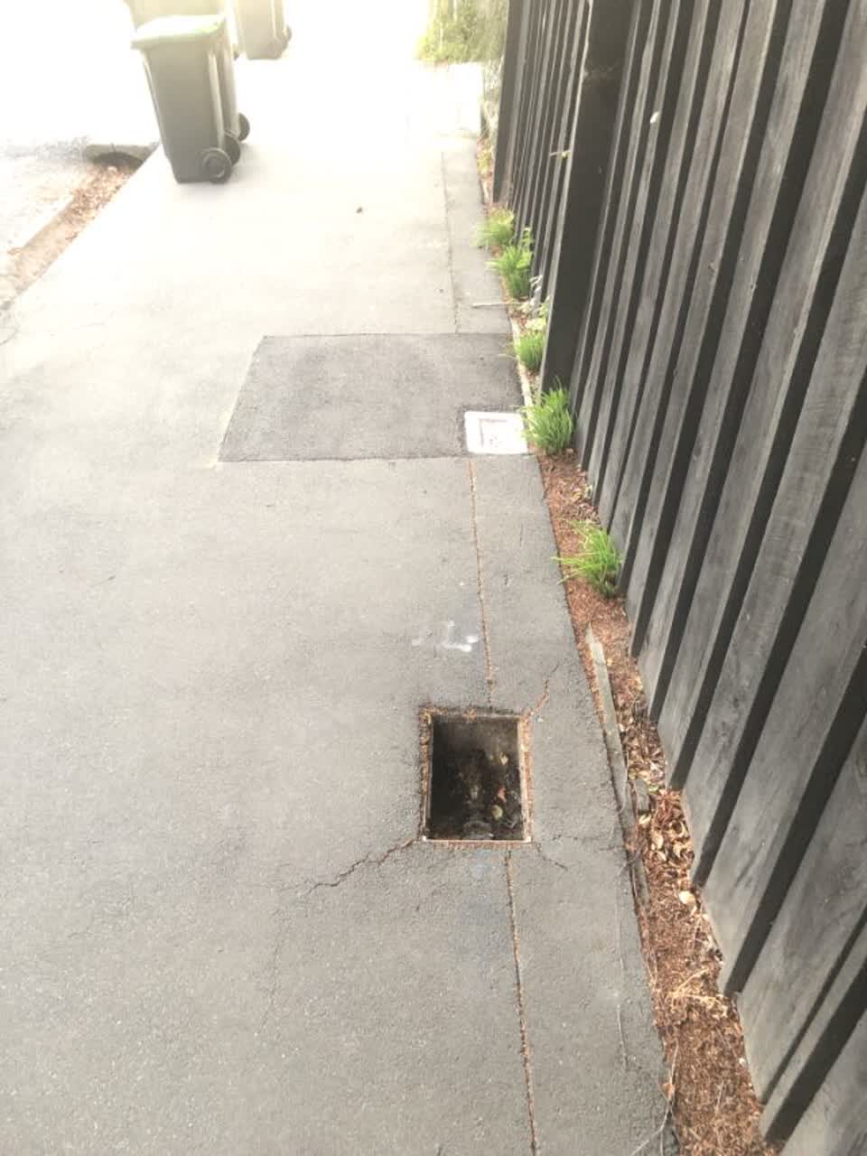 The photograph attached to this water supply report