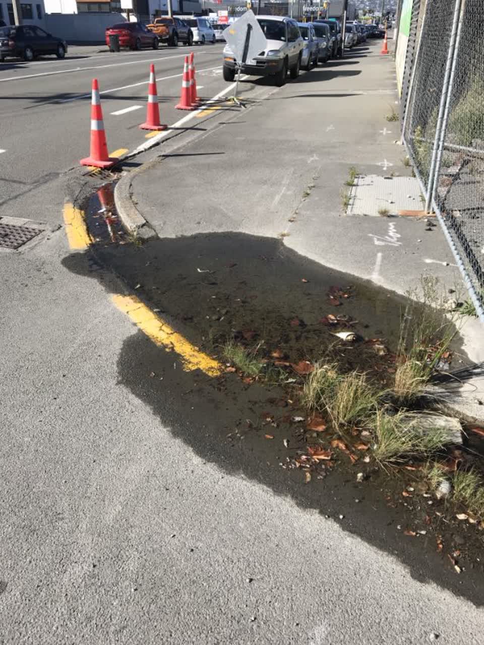 The photograph attached to this water supply report