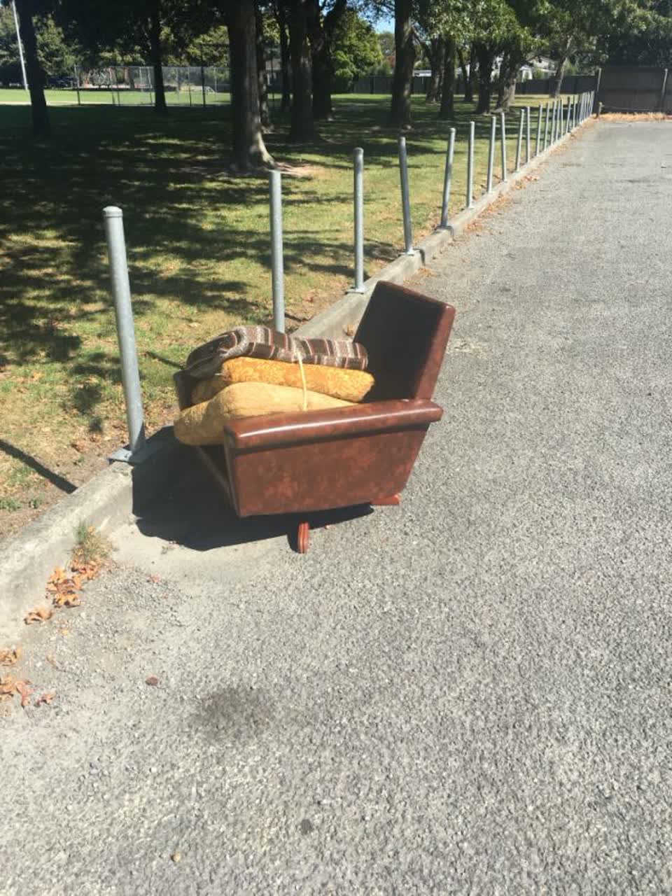 The photograph attached to this parks report
