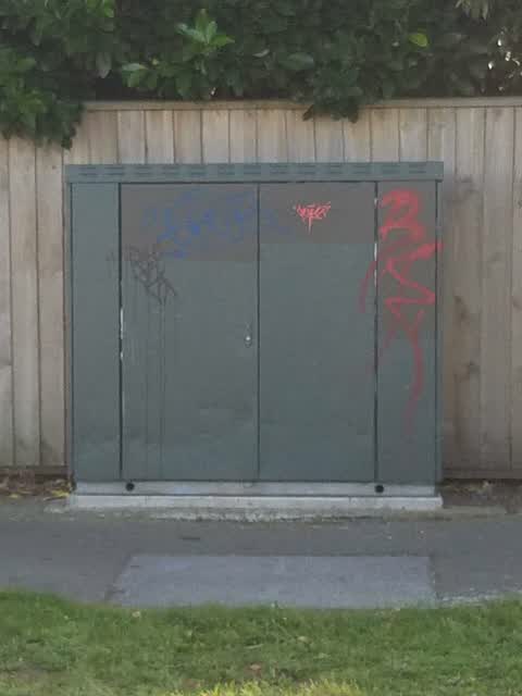 Graffiti, a report photo