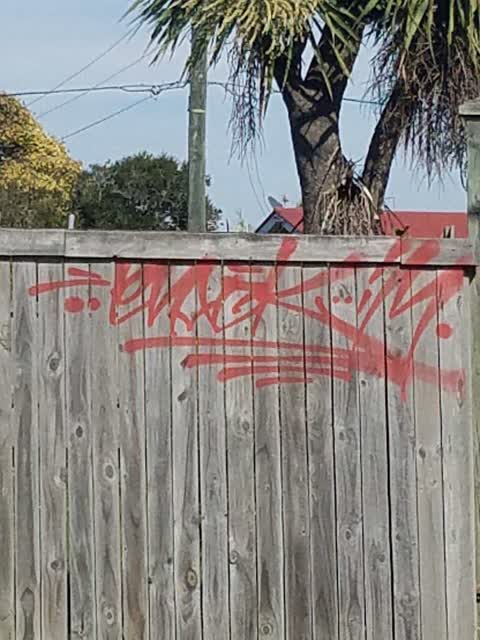 Graffiti, a report photo