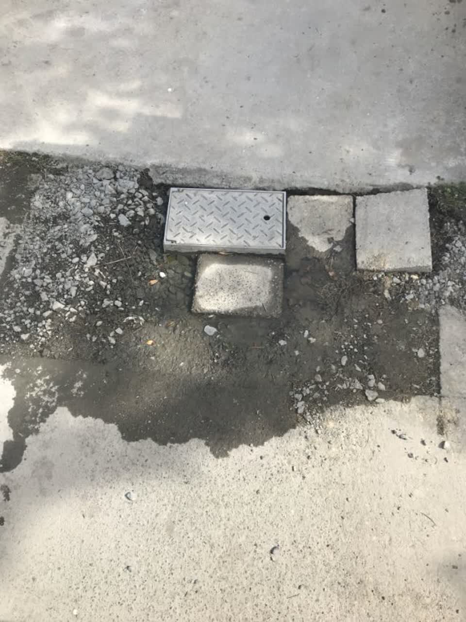 The photograph attached to this water supply report