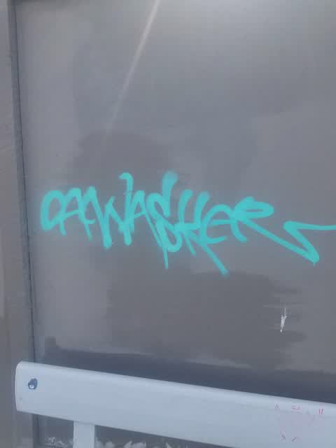 Graffiti, a report photo