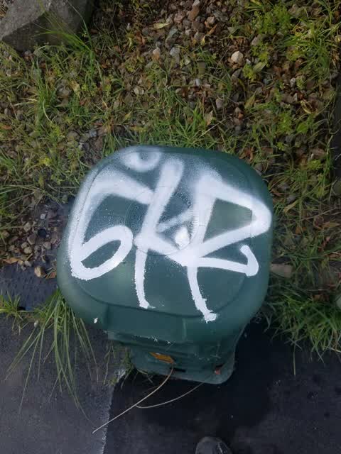 Graffiti, a report photo