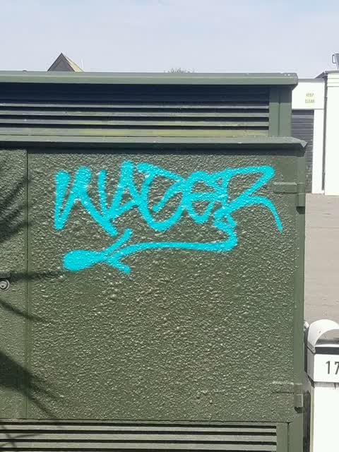 Graffiti, a report photo