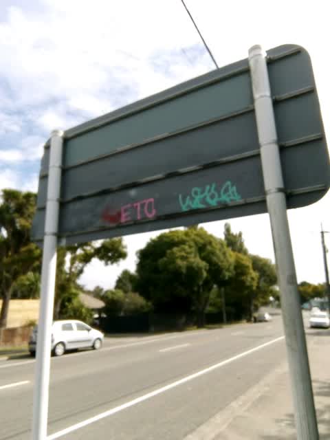 Graffiti, a report photo
