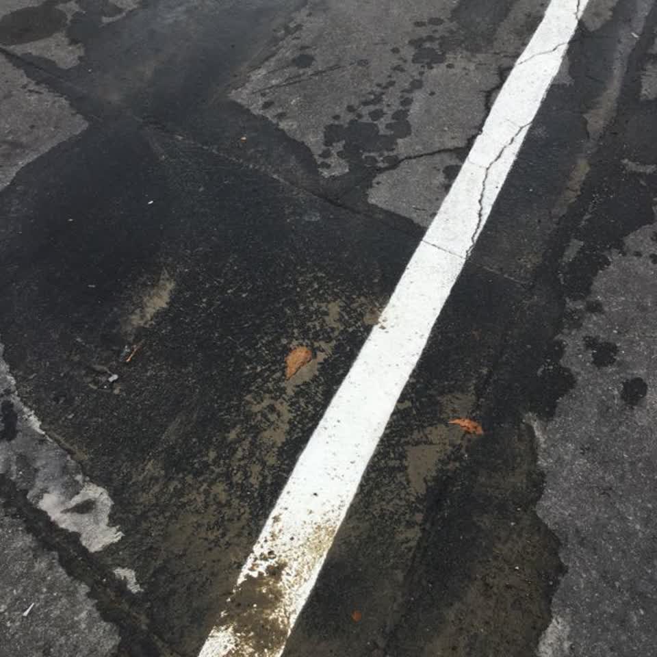 The photograph attached to this wastewater/stormwater report